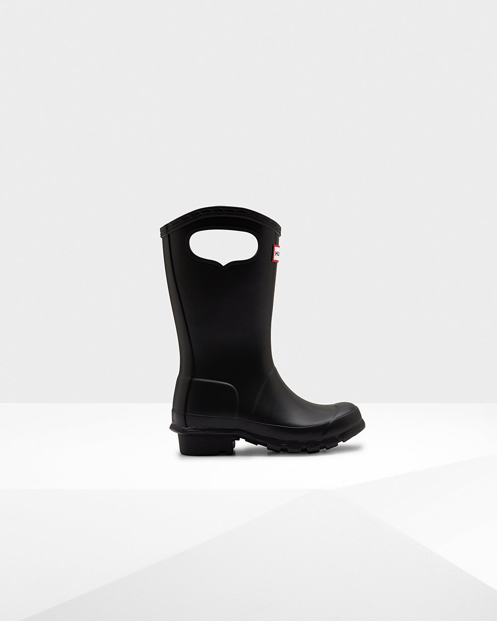 Galochas Hunter Criança Pretas - Original Grab Handle - 91JWSNKFE